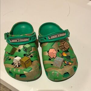 CROCS Kids Green Adventure Clogs